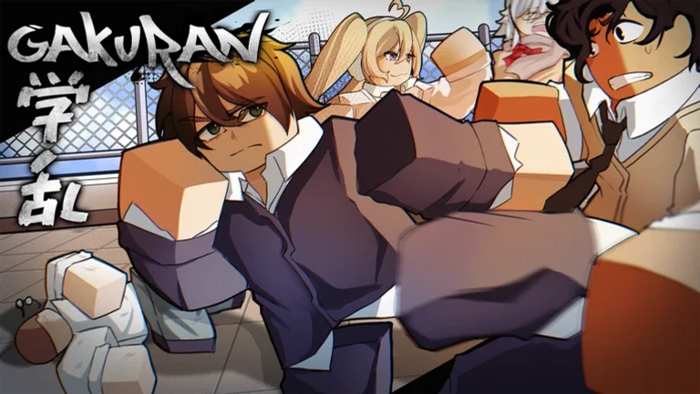 Gakuran official Roblox artwork for the Japanese school brawler