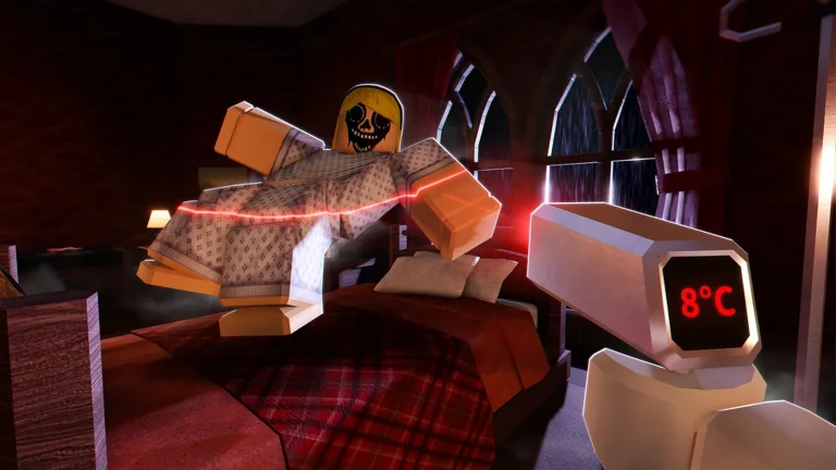 Night At The Infirmary official Roblox horror artwork